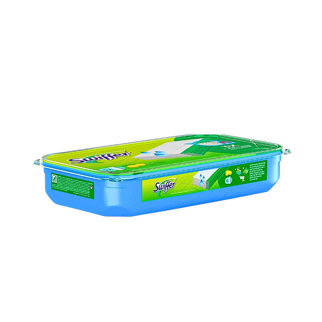 Влажные салфетки для пола Swiffer, лимон, 12 шт.