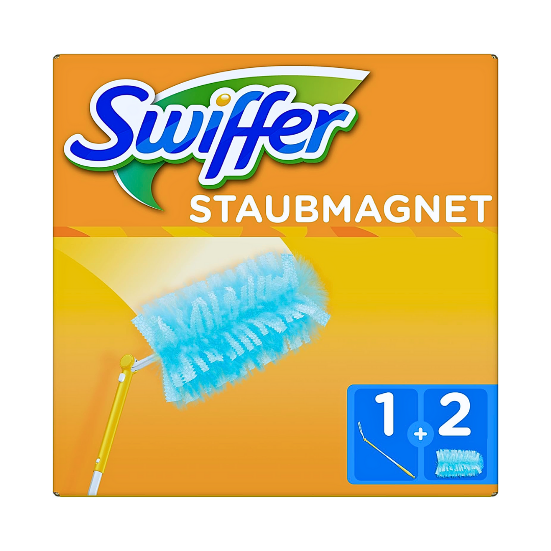 Стартовый набор Swiffer XXL Dust Magnet – Телескопическая ручка + 2 сменные салфетки