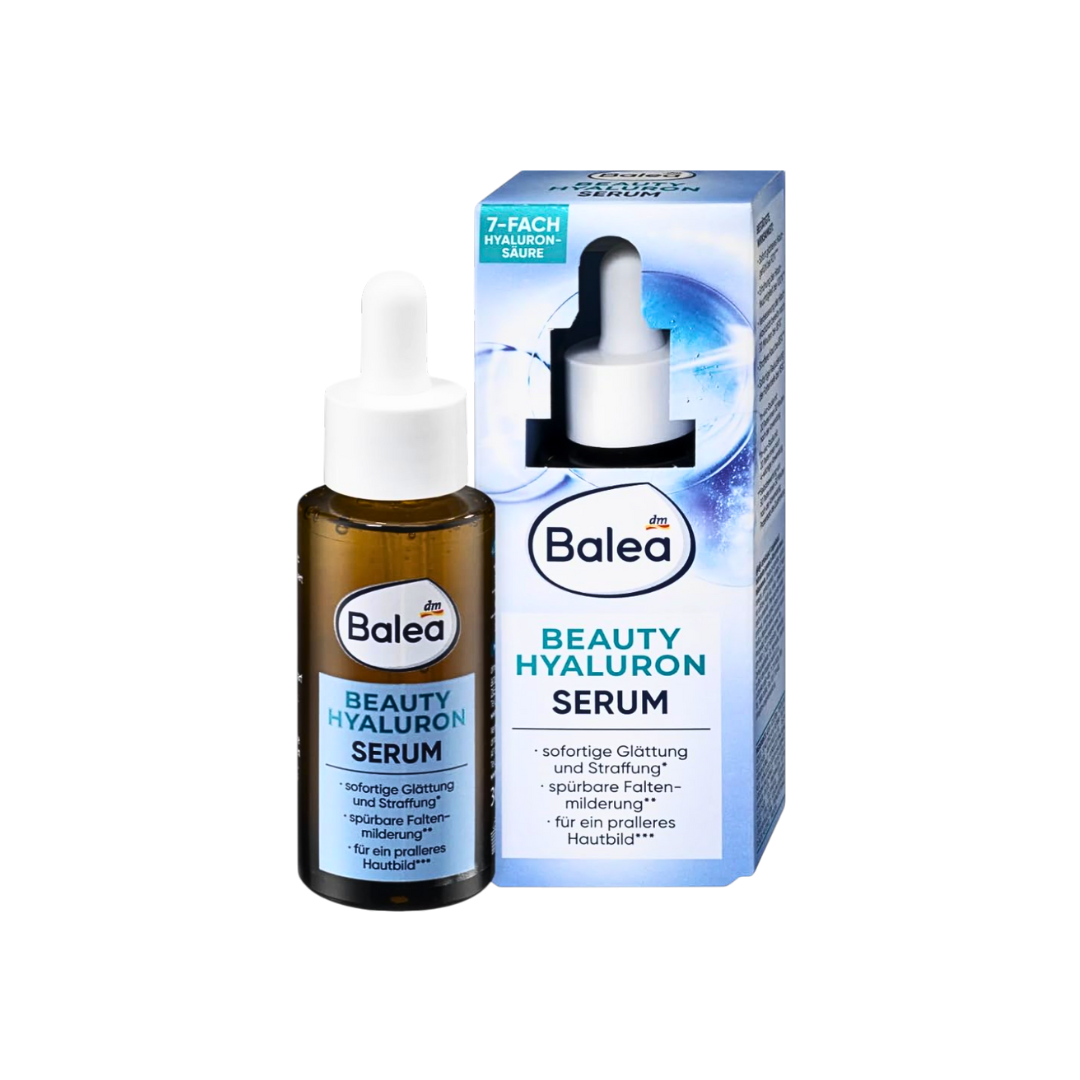 Balea Beauty гиалуроновая сыворотка с комплексом из 7 форм гиалуроновой кислоты – 30 мл