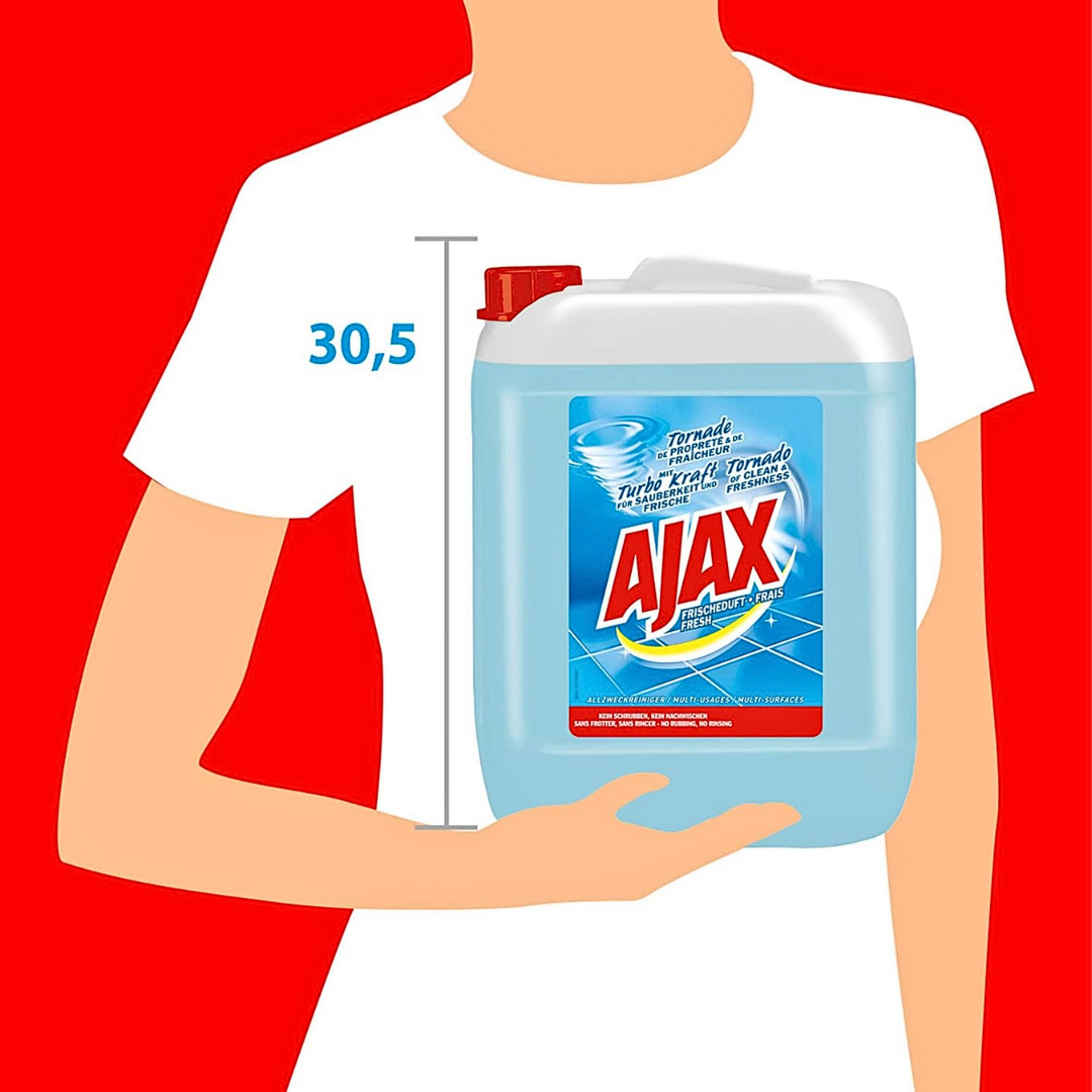 Ajax All-Purpose Cleaner 10 Liters Fresh Scent