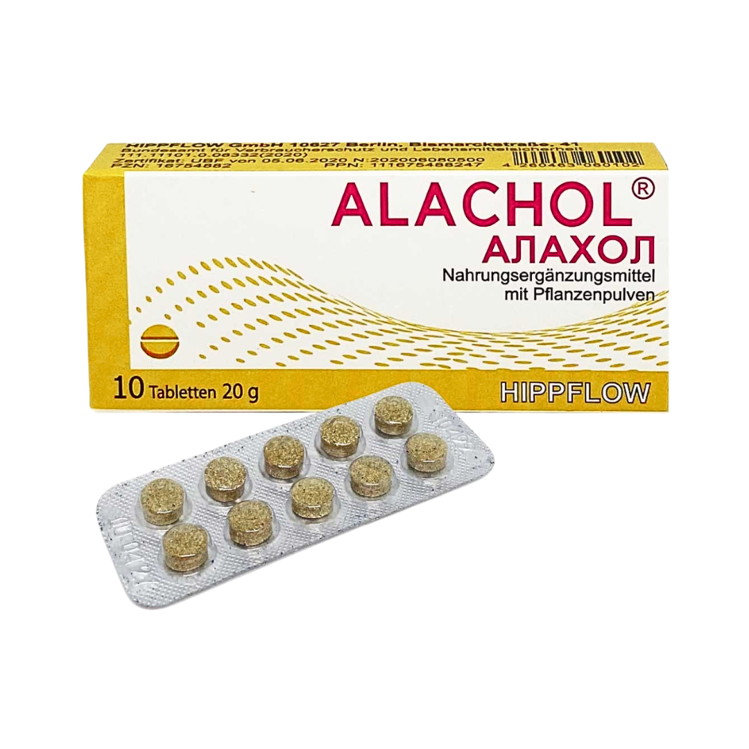 Alachol 10 tablets for liver and digestion
