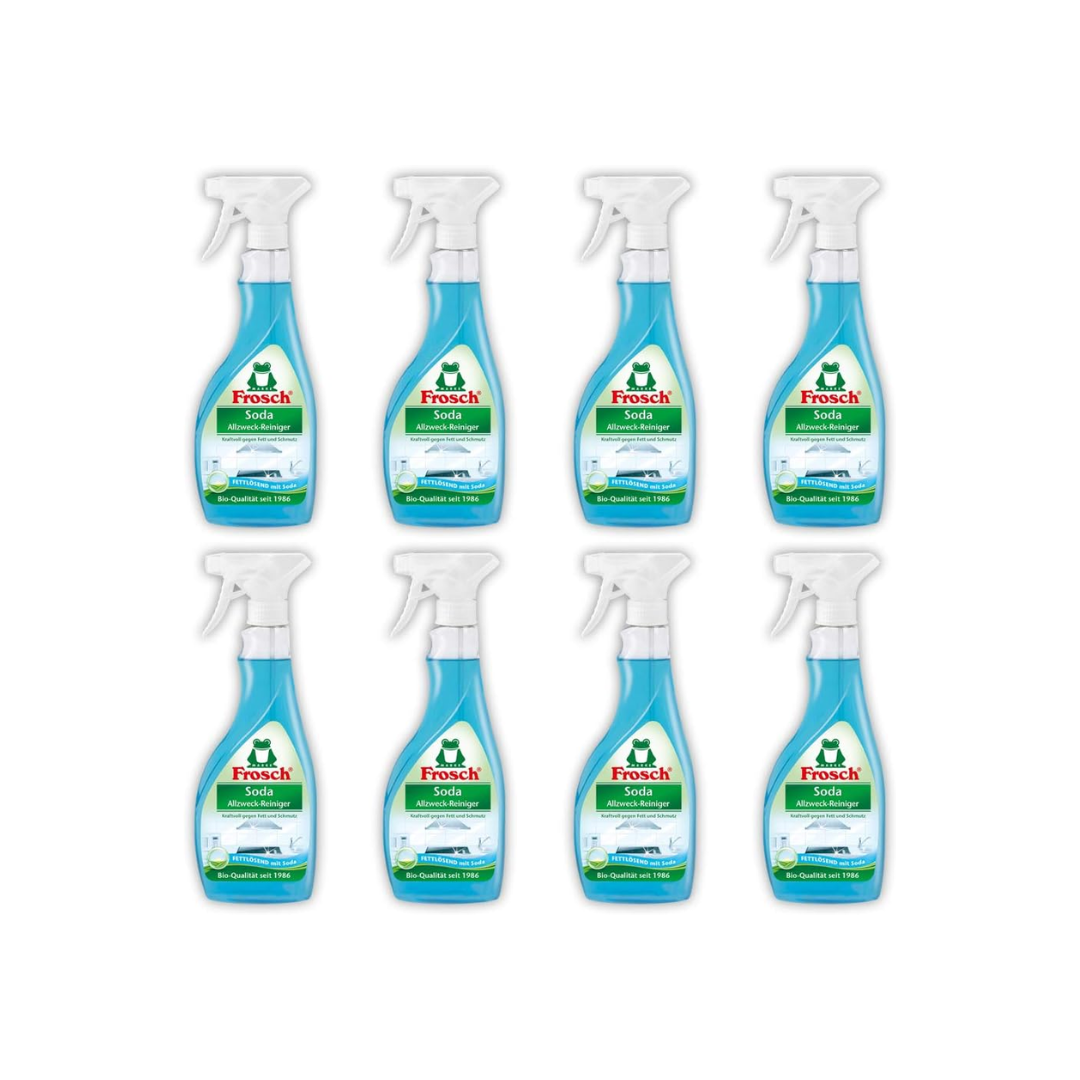 Универсальное чистящее средство Frosch Soda – 8 шт. (8 × 500 мл)
