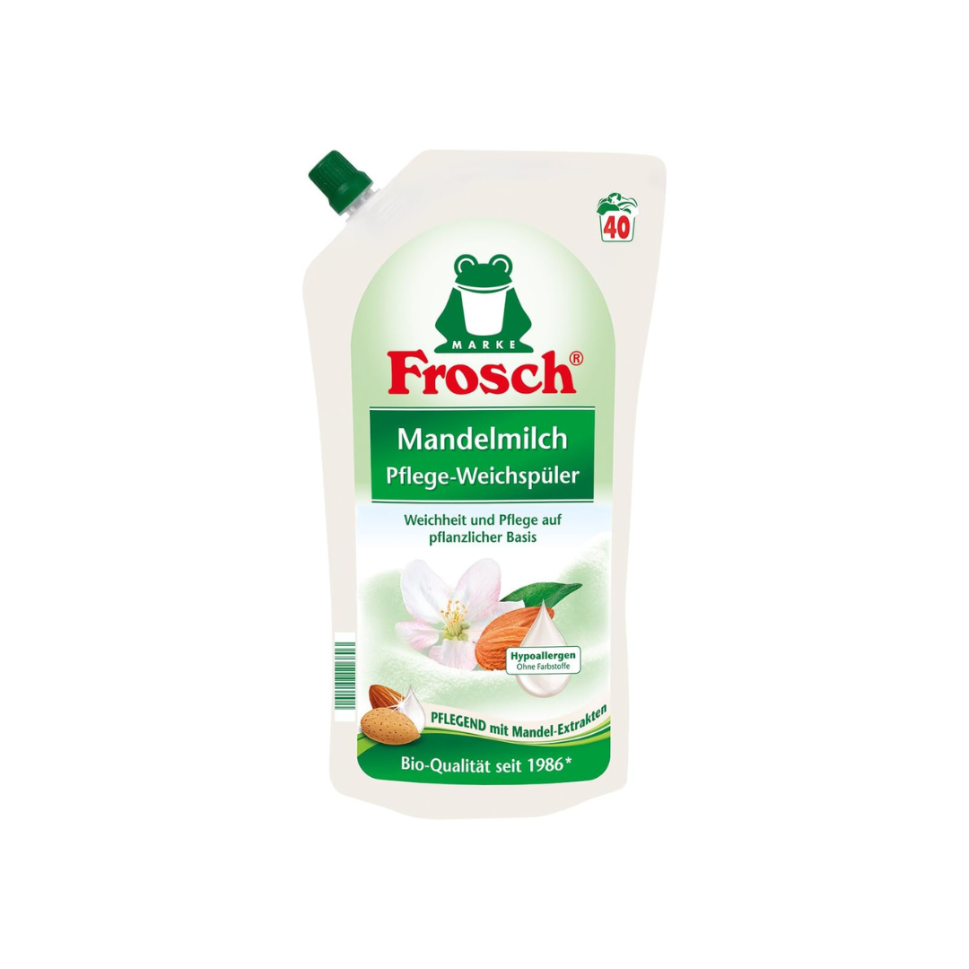 Кондиционер для белья Frosch с миндальным молоком – 1 л