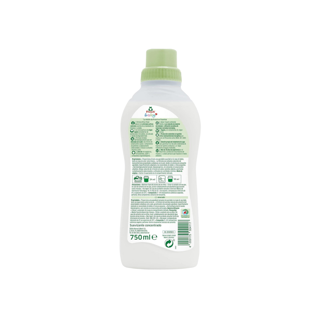 Кондиционер для белья Frosch Baby – 2 упаковки (2 × 750 мл)
