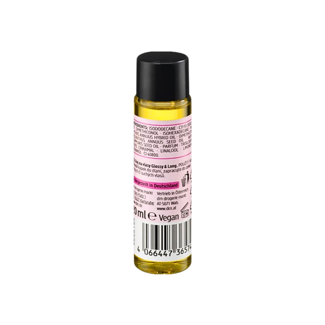Набор Balea Professional: шампунь Plex Care 250 мл + кондиционер 200 мл + масло Glossy & Long 20 мл – восстанавливающий набор из 3 предметов 