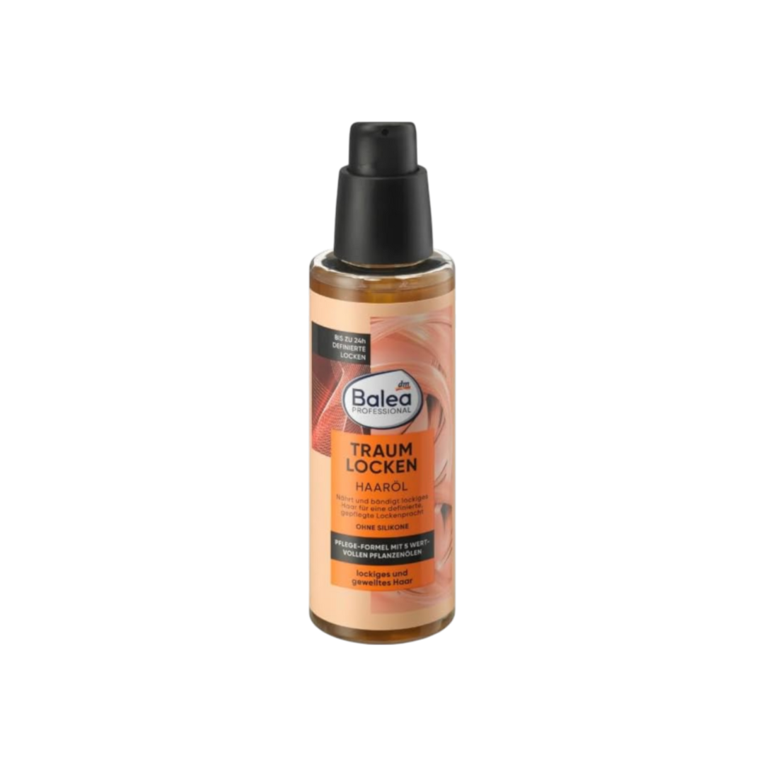 Balea Professional Dream Curls Care Set – Шампунь 250 мл + Кондиционер 200 мл + Масло для волос 100 мл 
