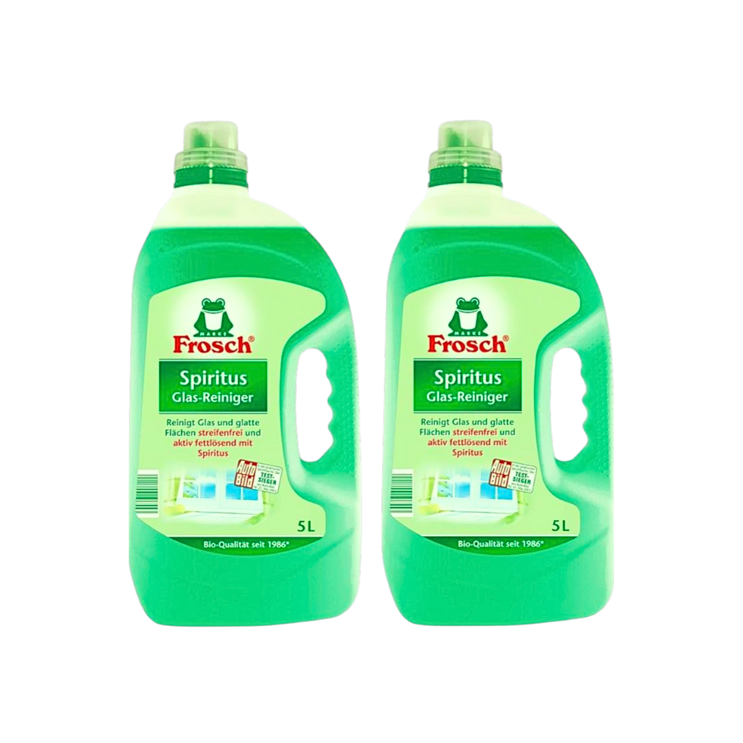 Очиститель для стекол Frosch Spirit – 2 канистры по 5 л 