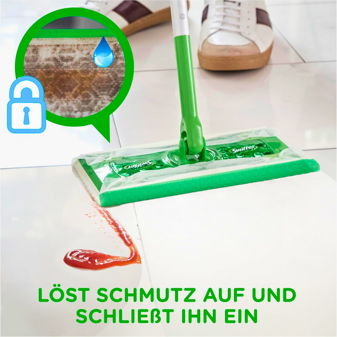 Влажные салфетки для пола Swiffer, лимон, 12 шт. 