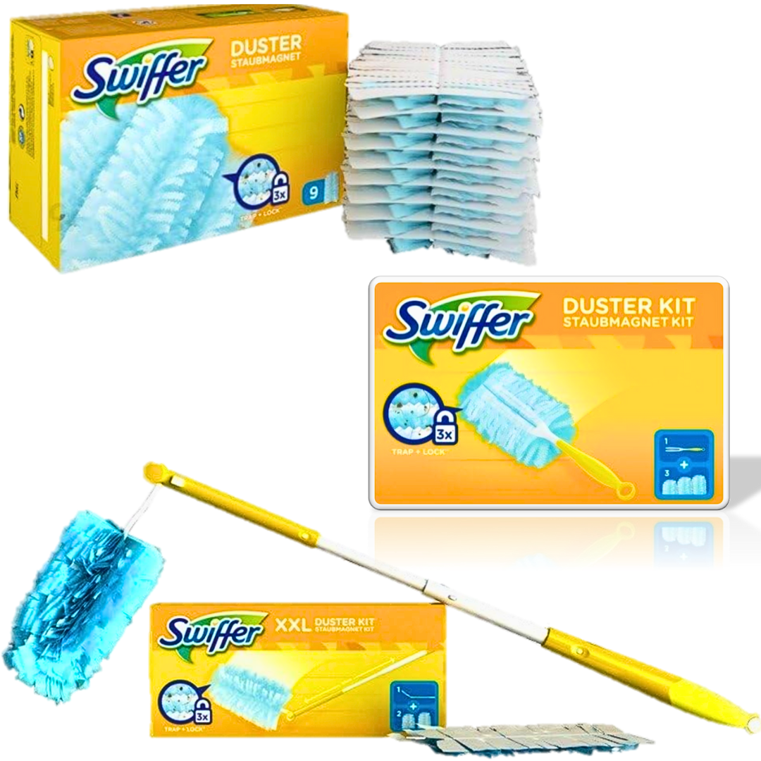 Набор пылевых магнитов Swiffer XXL, упаковка из 3 штук с 14 салфетками 