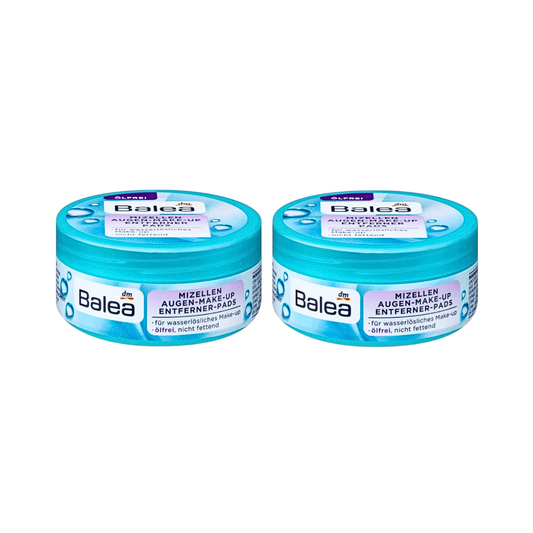 Диски для снятия макияжа с глаз Balea Micellar Eye Make-up Remover, без масла – 2 × 50 шт. 