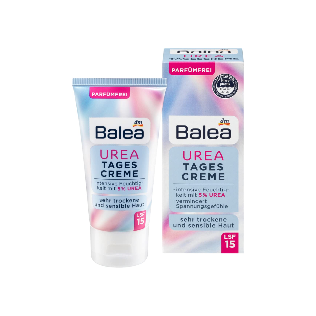 Дневной крем Balea Urea 5% Urea SPF 15 – 50 мл 