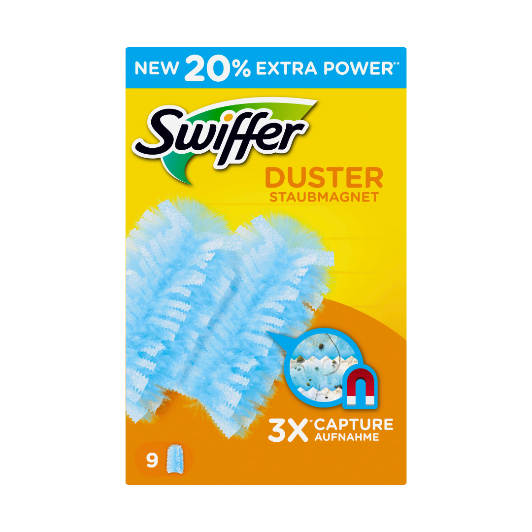 Сменный набор для швабры Swiffer Dust Mop с 9 салфетками Swiffer 