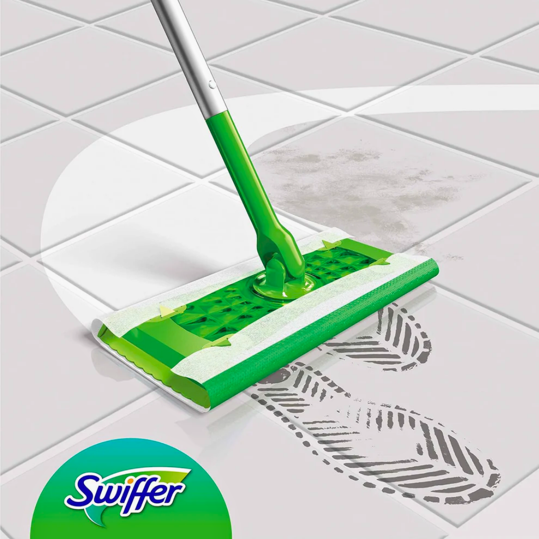 Сухие салфетки Swiffer Mop, с ароматом лимона, 48 шт., для уборки 