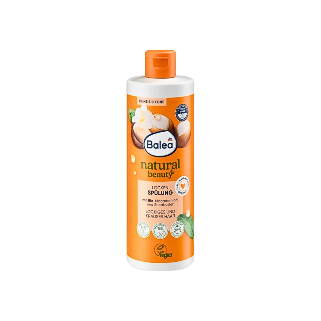 Balea Natural Beauty набор для вьющихся волос – Шампунь 400 мл + Кондиционер 350 мл + Маска 3-в-1 250 мл 