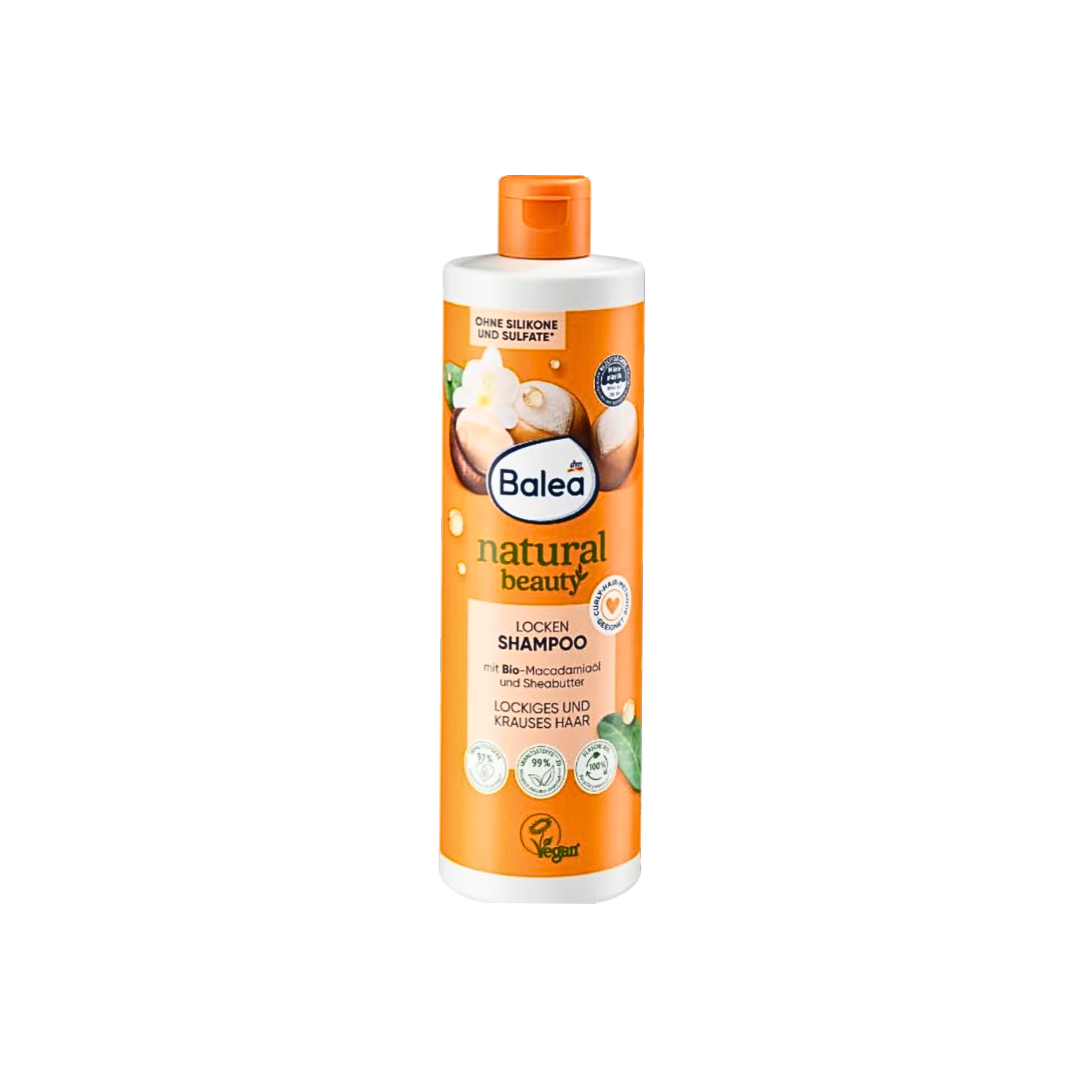 Balea Natural Beauty набор для вьющихся волос – Шампунь 400 мл + Кондиционер 350 мл + Маска 3-в-1 250 мл 