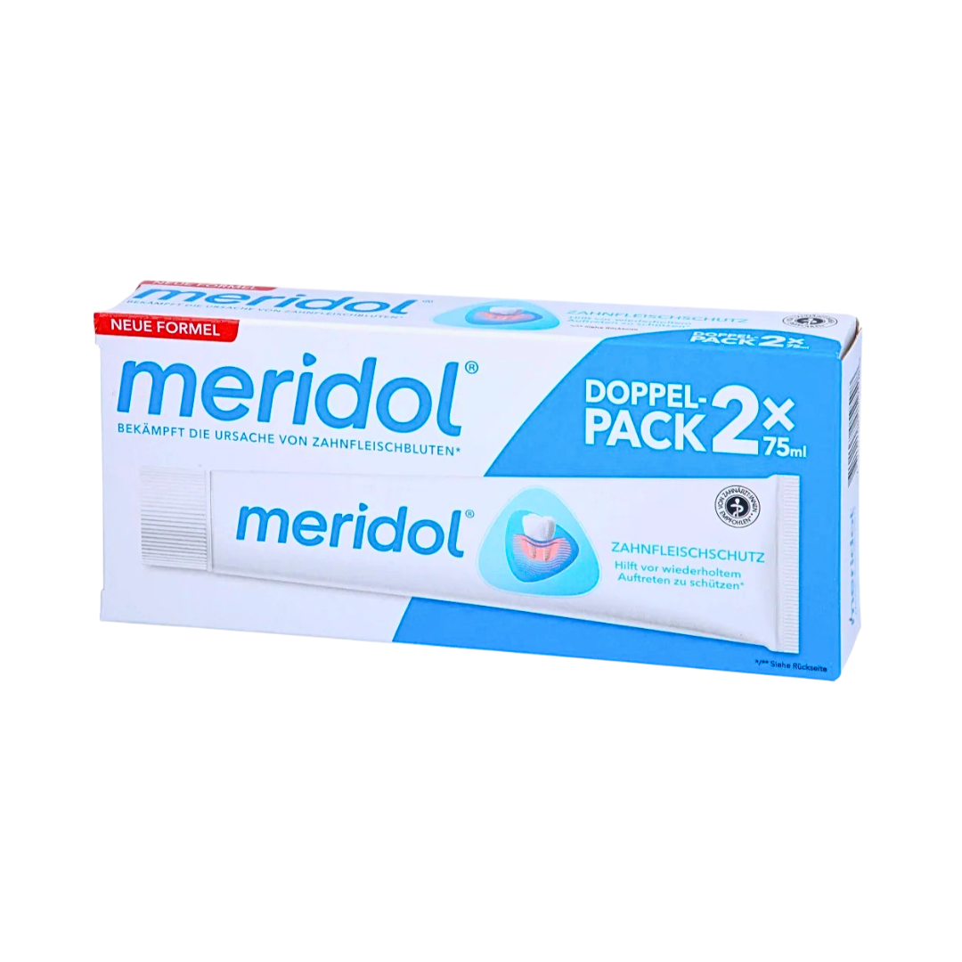 Зубная паста MERIDOL, двойная упаковка 2X75 мл