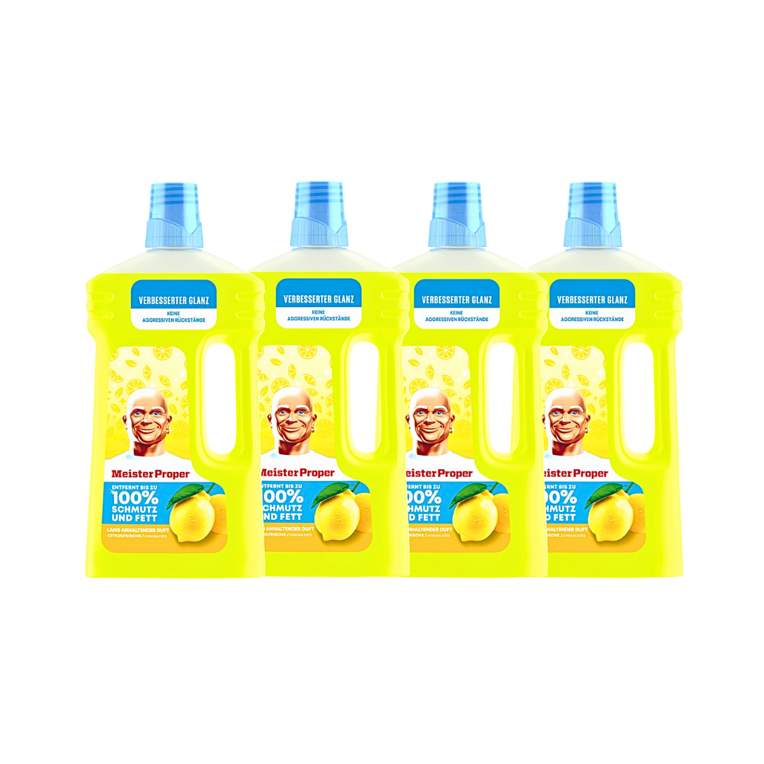 Универсальное чистящее средство Meister Proper Citrus Fresh – 4 × 1 л 