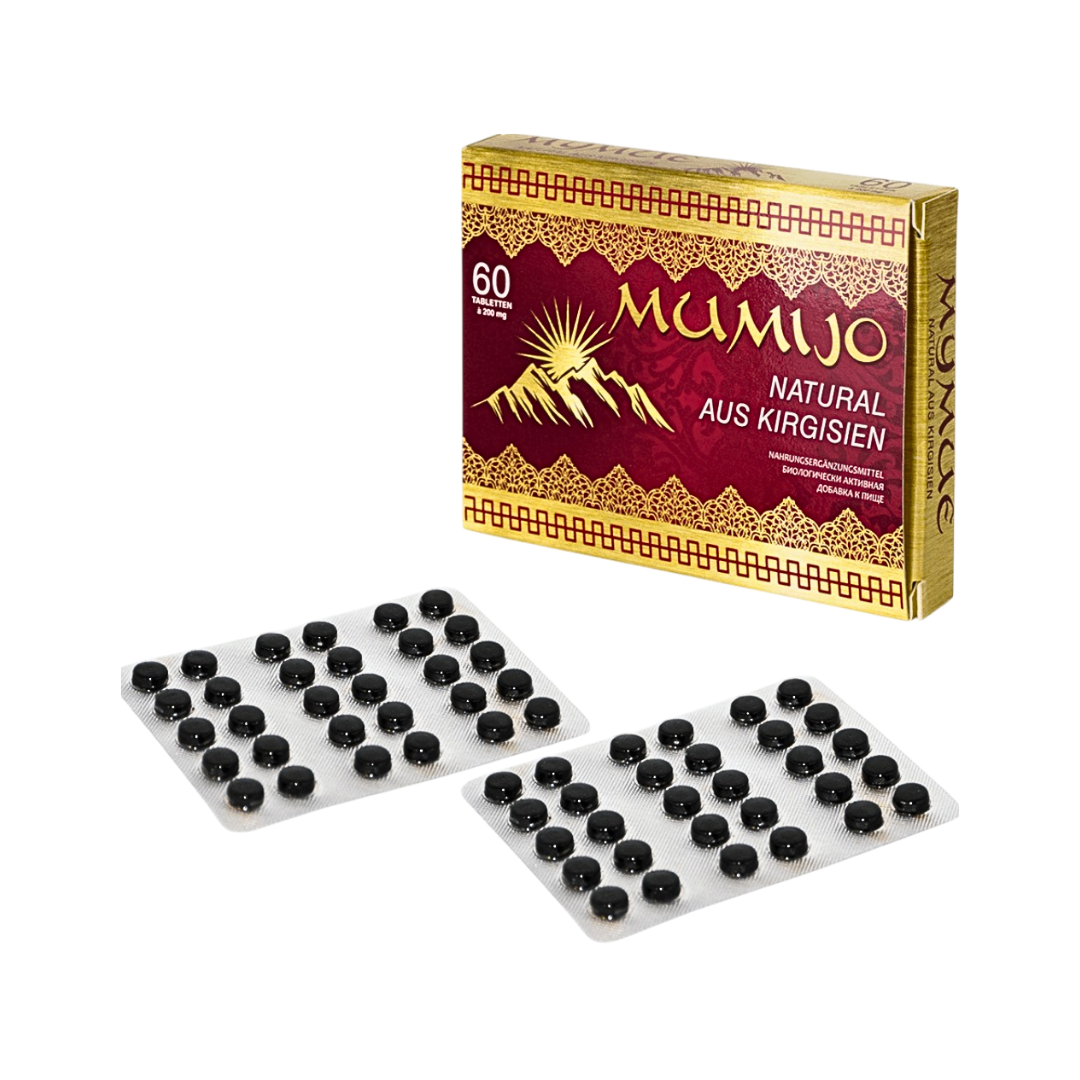 Мумиё Natural 60 таблеток 200 мг из Кыргызстана