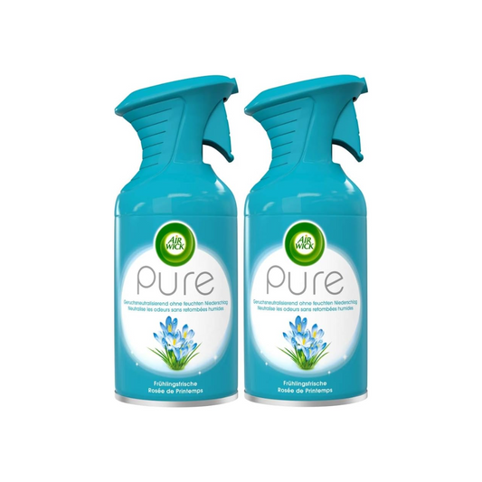 Air Wick Premium Fragrance Spray PURE Spring Fresh – 2-pack (2 x 250 ml) 