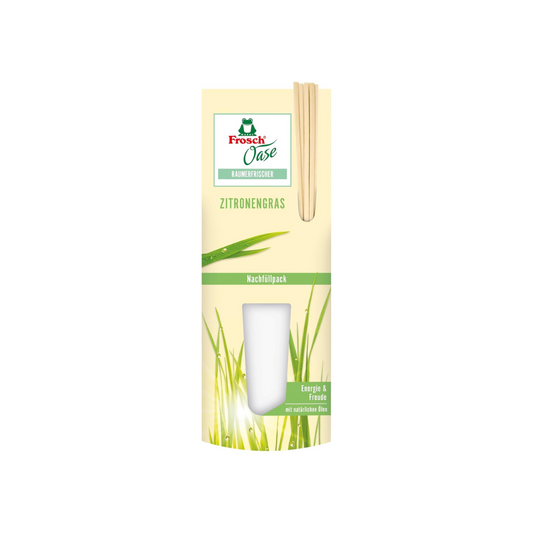 Освежитель воздуха Frosch Oase Room Freshener Lemongrass – сменная упаковка 90 мл 