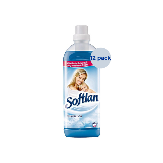 Кондиционер для белья Softlan Windfrisch – 12 упаковок (12 x 1 л) 