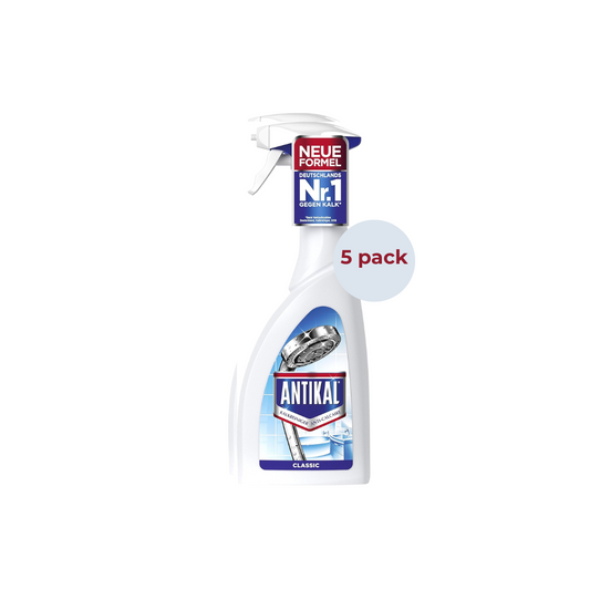 Antikal Classic Anti-Limescale Spray – Pack of 5, 750 ml 