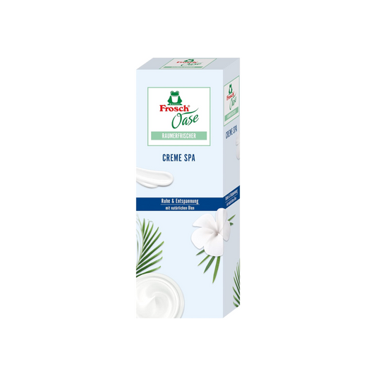 Освежитель воздуха Frosch Oase «Creme Spa» – дизайнерский флакон 90 мл 
