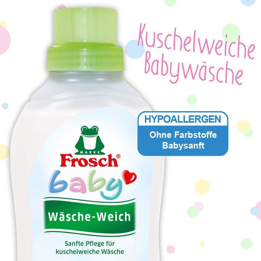 Кондиционер для белья Frosch Baby – 2 упаковки (2 × 750 мл) 